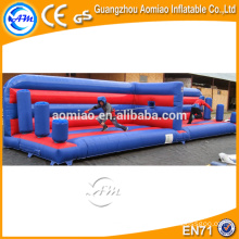 Trampolín inflable del salto elástico del tirón del amortiguador auxiliar, funcionamiento inflable del amortiguador auxiliar, remolcador tirante